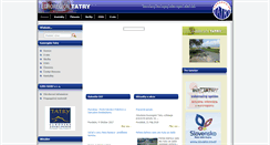Desktop Screenshot of euroregion-tatry.sk
